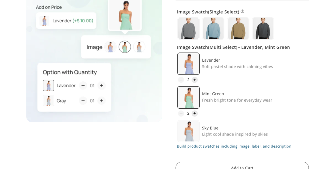 shopify image swatches