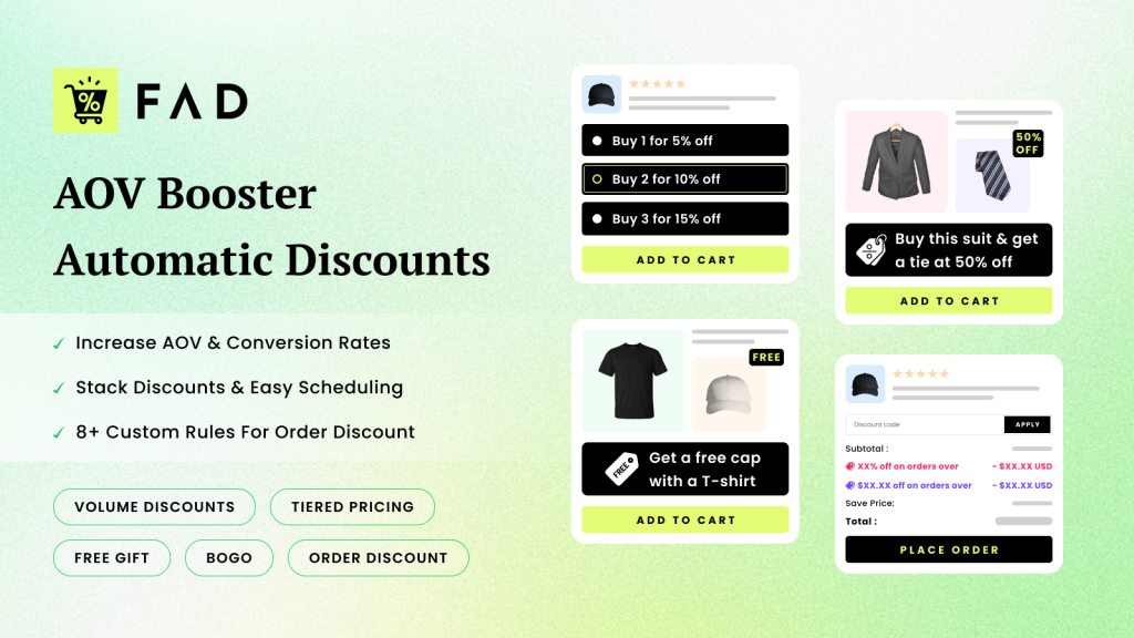 Shopify discount app