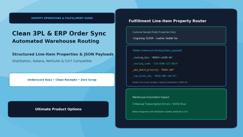 Clean 3PL & ERP Order Sync